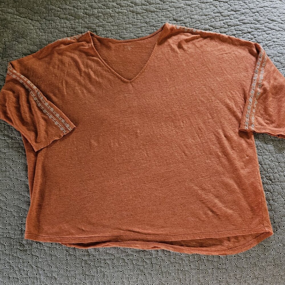 Garnet Hill Embroidered Tunic